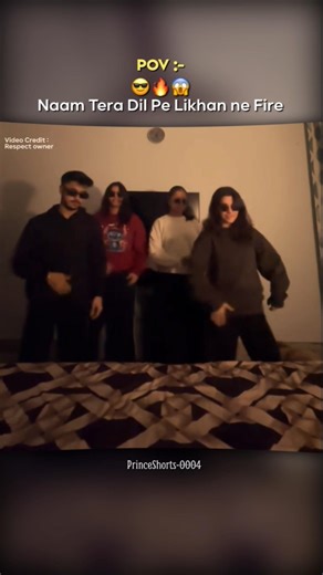 Naam Tera 🩷💫 | Girl and boys dance short | WhatsApp Lyrics Status #dance #ytshorts #shorts #dancer