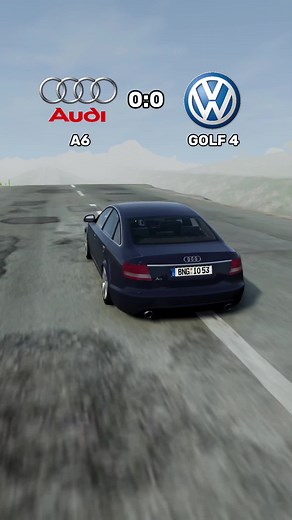 Audi vs Volkswagen | BeamNG Drive Gameplay