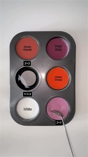 Satisfying color mixing✨ #colormixing #paintmixing #satisfyingvideos #asmrvideos #watercolor #painting