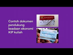 Contoh Dokumen Pendukung Keadaan Ekonomi KIP Kuliah