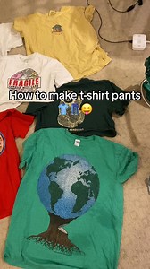 72K views · 2.7K reactions | Most of these were my old t-shirts from places I’ve traveled to!! #sewingtiktok #upcycling #sewing #sustainablefashion #sewingtutorial | T-Shirt Upcycle Diy | Facebook
