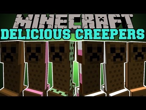 Minecraft: DELICIOUS CREEPERS! (ICE CREAM AND TNT!) Ice Cream Sandwich Creepers Mod Showcase