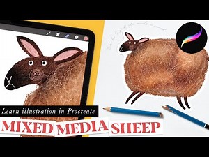 Paint with me 😌 EASY Illustration tutorial for procreate. Procreate tips and tricks for beginners