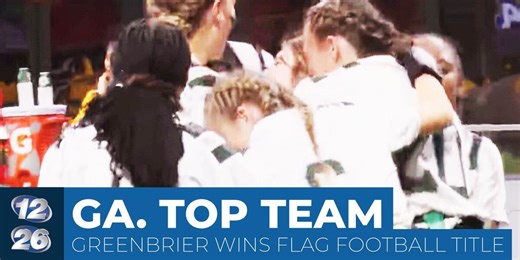 Greenbrier wins Georgia flag football title