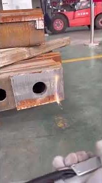 2000W Continuous Laser Cleaning Machine Removing Rust