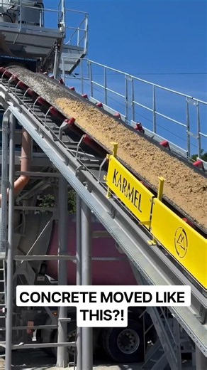 This Concrete Conveyor System Is Next Level! 🚧😲 | Construction Technology