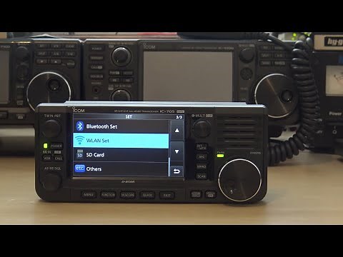 Icom IC-705, WiFI, Bluetooth And GPS Functionality, VS-3 Bluetooth Headset