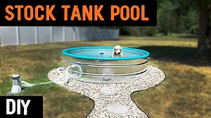 Pool Shortage? Try one of THESE INSTEAD Stock Tank - https://bit.ly/3ipM56a Intex Pump - https://amzn.to/3fTIYBV 2 Kits - https://amzn.to/3ckrBYA 2 3/4 hole saw - https://amzn.to/3inzC2L | Outdoors with Erik