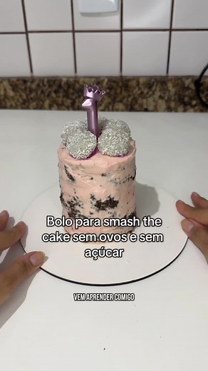 Receita de Smash Cake para o Primeiro Aninho da Lulu