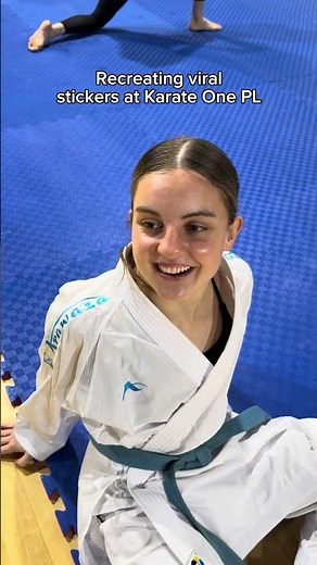 Recreating viral stickers | World Karate Federation