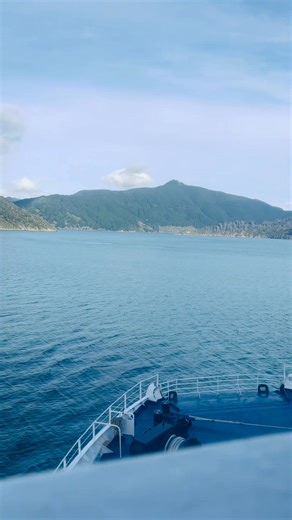 4.1K views · 199 reactions | Sailing across the Cook Strait — from Picton’s calm to Wellington’s wild winds.  #CookStrait #FerryViews | New Zealand Vibes | Facebook