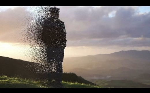 FCPX插件-粒子沙化汇聚飞散溶解特效 Disintegrate