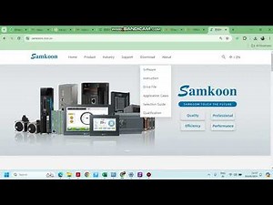 Samkoon Combo PLC HMI GT 070 DEMO VIDEO