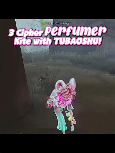 I’M IN LOVEE WITH THIS PERFUMER SKIN!! NOT TO MENTION TUBAOSHU IS SO CUTE IN THE SHOW 10/10 anyways here’s a 3 Cipher Kite!! | Identity V Perfumer Rank Kite #identityv #Idvgame #idv #idvrank #idvperfumer