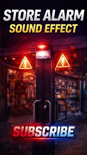 Store Alarm Sound Effect
