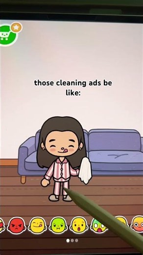 those cleaning adds be like: