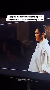 Deepika Padukone rehearsing ramp walk❤️‍🩹❤️❤️‍🔥🔥😍 #viewers #viralvideo #viralpost #viralreels #fbreelsfypシ゚viralfbreelsfypシ゚viral #fbreelsfypシ゚viralシ #viralshorts #viralpage #trendingnow #growmypage | ThinkinG WhaT