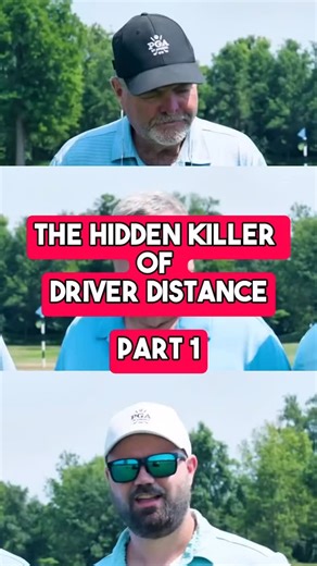 The hidden killer of driver distance! (PART 1) Most golfers don’t realize that a steep swing plane can rob you of power and distance. That’s what happened with Dave — until Coach Ed helped him flatten his swing and instantly gain 15–20 yards off the tee! 💥 A simple change in your backswing and downswing could be the key to longer, straighter drives. | The Golf Sensei