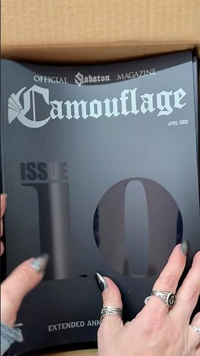 CAMOUFLAGE MAGAZINE ISSUE 10 IS HERE! 🔥 Get a free copy with any order placed on store.sabaton.net!