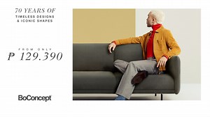 14 reactions | 70 years of timeless designs and iconic shapes. Discover the new Berne sofa. From only ₱129.390. | BoConcept | Facebook