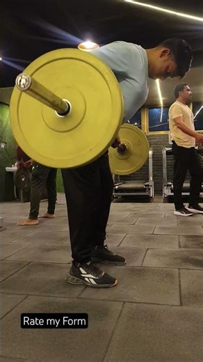 RATE MY Bent Over Rows Form #workout #backworkout #gymworkout