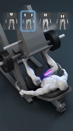 Leg Press Machine Foot Placement Explained 🔥 Target Every Leg Muscle 💪