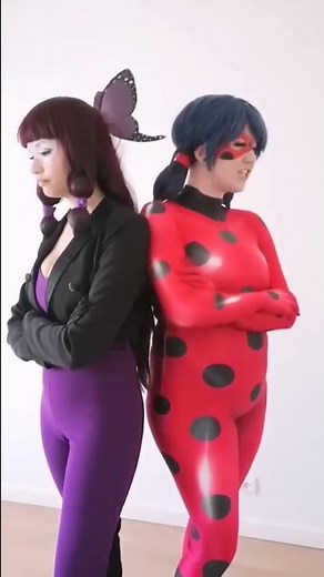 Hawkmoth Lila VS Ladybug #miraculous #ladybug #lilarossi #rival #miraculousladybug