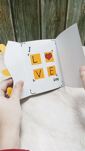 ЛИСТІВКА з паперу своїми руками, ОТКРЫТКА I Love you ❤️💕💖 #diy #идеяподарков #handmade