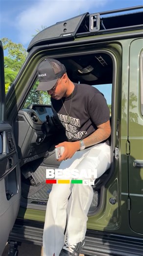 Former Black Stars Captain, Andrew Ayew, spotted mingling with business mogul Ibrahim Mahama at the SUPERCAR SPECTACLE launch at the Polo Club, Accra. - #bessahghlive | Bessah GH
