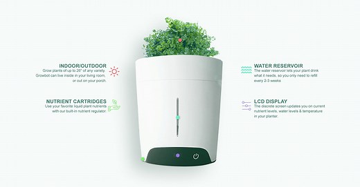 GrowBot - The First Fully Autonomous Smart Planter - Ivan Radivojevic