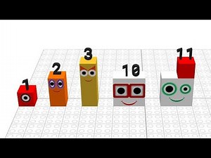 Numberblocks Base 4 *PART 1* (Draw Bricks)