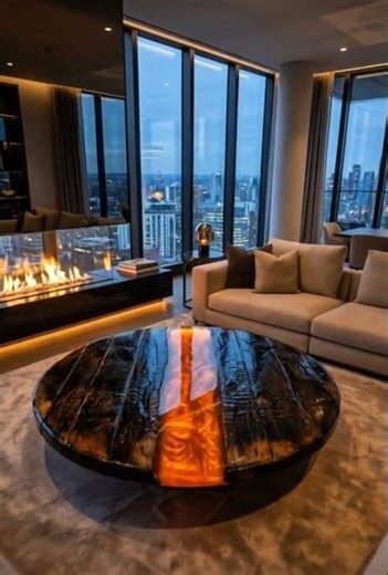 We Burned Perfect Wood… Then Poured Lava Into It 🔥 | Shou Sugi Ban Epoxy River Table #shorts #ai