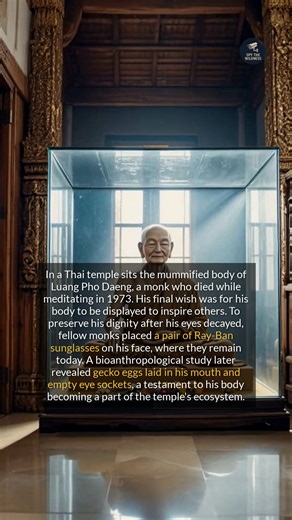 28K views · 97 reactions | The mysterious mummified monk of Koh Samui and the surprising story behind his sunglasses #historyfacts #ancient #didyouknow | Epic Minute | Facebook