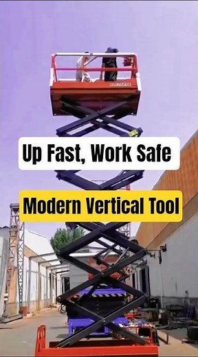 Tools Innovation - Scissor Lift Machine: Elevation Made Efficient