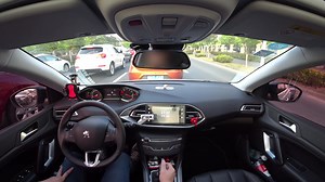 标致308S车内视角