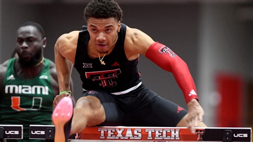All-American transfer Malachi Snow sizzles in Texas Tech track and field debut