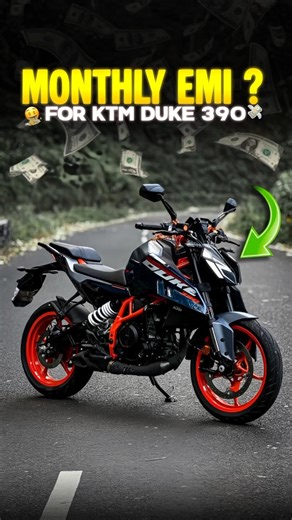 KTM DUKE 390 EMI ! #shorts