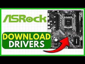 How To DOWNLOAD ASRock MOTHERBOARD DRIVERS (EASY) 2026
