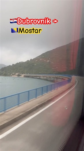 バルカン半島旅 陸路国境越え ドゥブロヴニクからモスタルへ クロアチア ボスニアヘルツェゴビナ