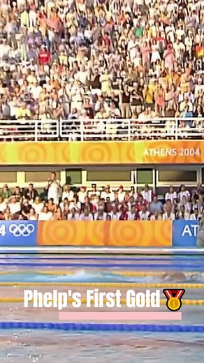 Phelp’s First Gold🥇