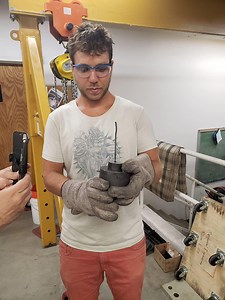 Spark Plasma Extrusion