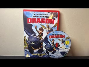 How To Train Your Dragon (UK) DVD Unboxing - DreamWorks Animations