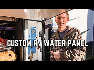 ABCO RV Water Panel Installation on our Fifth Wheel