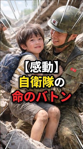 【自衛隊】震災がきっかけで自衛官になった若者たちの話が泣ける #自衛隊 #震災 #若者 #自衛官 #泣ける話