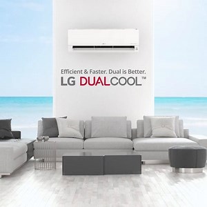 Tired of scorching summers? Beat the heat with #LG DUALCOOL #AirConditioner. Thanks to the high-speed Dual Inverter Compressor that cools your home faster. #StayHomeStaySafe https://bit.ly/FB_RAC | LG Global