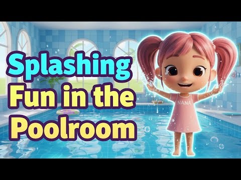 Little Nana - Splashing Fun in the Poolroom! | Kids Water Play | Part 2