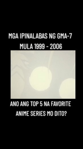 GMA-7 Anime Series List from 1999 to 2006