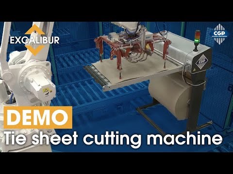 EXCALIBUR® automatic paper sheet cutting machine | Demonstration SHORT