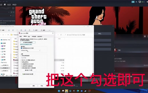 Win11系统下GTAVC罪恶都市（cannot find 640x480 video mode）问题解决方法