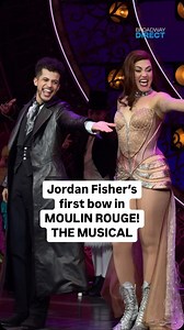 Jordan Fisher is the newest star of Moulin Rouge! The Musical! Take a look at his first curtain call alongside Solea Pfeiffer. #MoulinRouge #JordanFisher | Broadway Direct